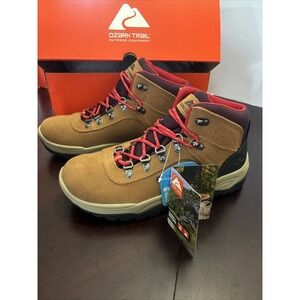Ozark Trail Women's Waterproof Stoneclad Hiker Boots Wheat Size 8.5